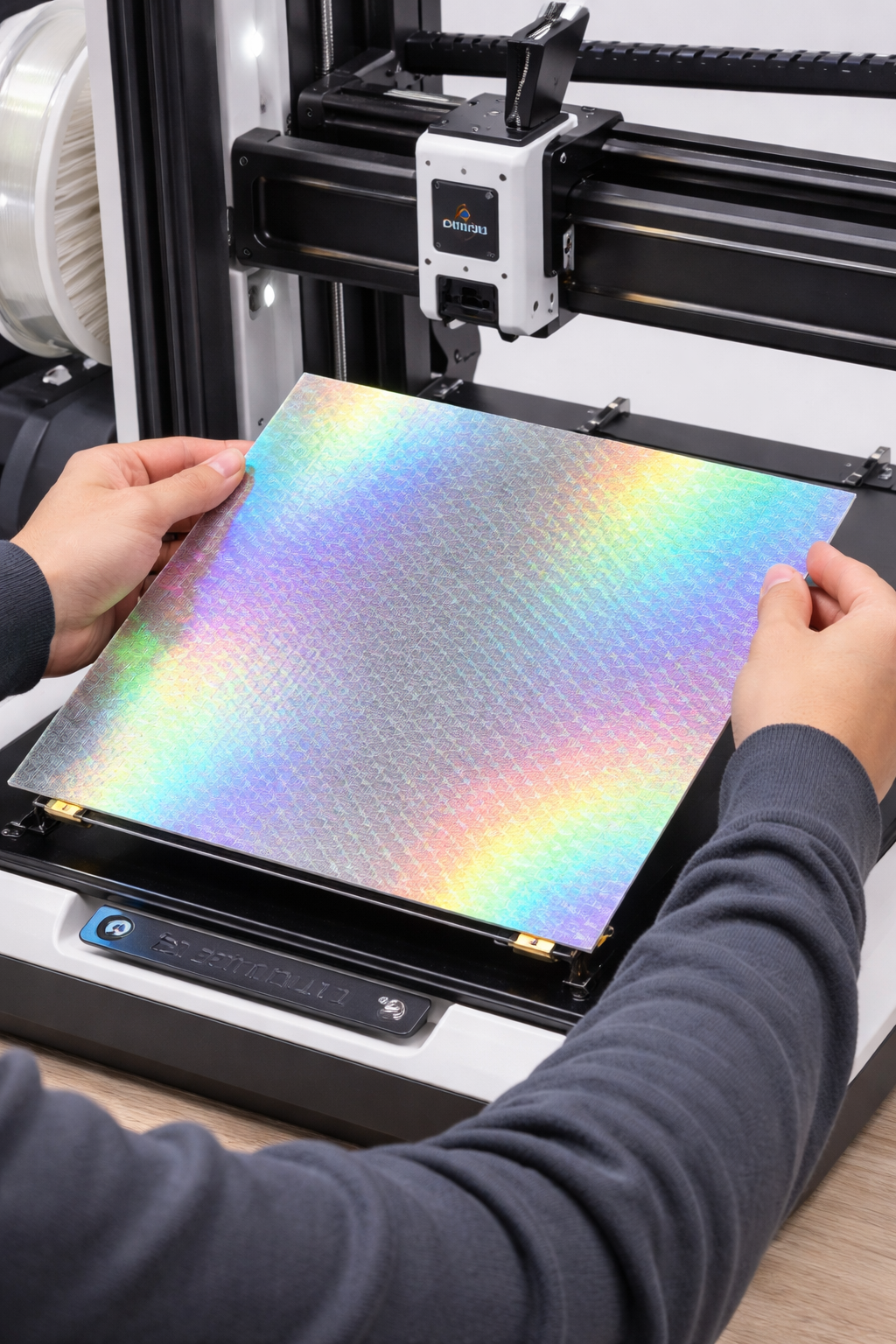 Holographic P-Flat Textured Build Plate for Bambu Printers – In-Depth Review & Use Guide
